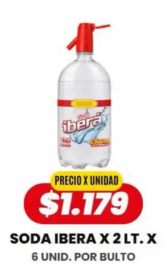 Autoservicio Capo Ibera soda oferta