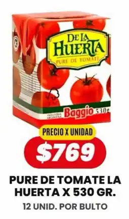 Autoservicio Capo De la huerta pure de tomate oferta