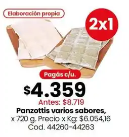 Coto Panzottis varios sabores oferta
