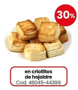 Coto En criollitos de hojaldre oferta