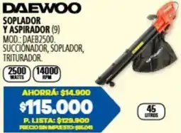 Casa del Audio Daewoo soplador y aspirador oferta