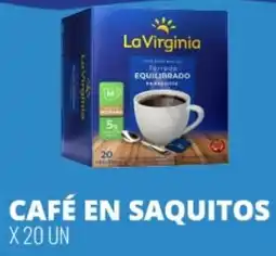 Supermercados Tadicor Lavirginia café en saquitos oferta