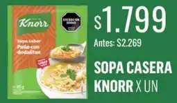 Supermercados Tadicor Knorr sopa casera oferta