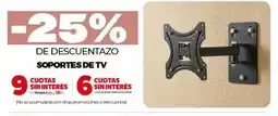 Cooperativa Obrera Soportes de TV oferta