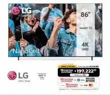 Cooperativa Obrera Lg tv 86" oferta