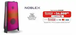 Cooperativa Obrera Noblex torre de sonido oferta