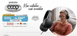Cooperativa Obrera Coop auriculares oferta
