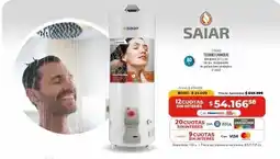 Cooperativa Obrera Saiar termotanque oferta