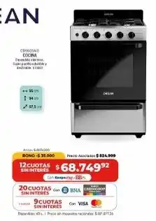 Cooperativa Obrera De'Longhi horno de cocina oferta