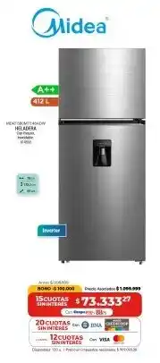 Cooperativa Obrera Midea refrigerador heladera oferta