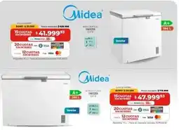 Cooperativa Obrera Midea freezer oferta