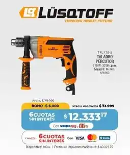 Cooperativa Obrera Lüsqtoff taladro percutor oferta