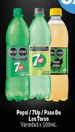 Makro Pepsi/7up/paso de los toros variedad oferta