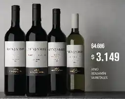 Makro Benjamín vino varietales oferta