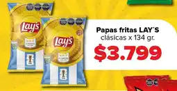 Supermercados Caracol Lay's papas fritas clásicas oferta