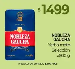 Nini Mayorista Nobleza gaucha yerba mate selección oferta