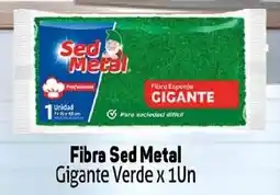 Makro Sed metal fibra gigante verde oferta