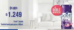 Makro Poett líquido desinfectante para pisos oferta
