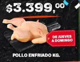 Supermercados Damesco Pollo enfriado oferta