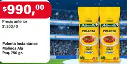 Supermercados Damesco Molinos ala polenta instantánea paq. oferta