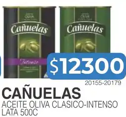 Masivos Cañuelas aceite oliva clasico-intenso lata oferta