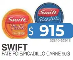 Masivos Swift pate foie/picadillo carne oferta