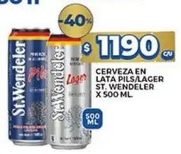 Supermercados DIA St. wendeler - cerveza en lata pils/lager oferta