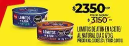 Supermercados DIA Lomitos de atún en aceite/ al natural oferta