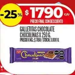 Supermercados DIA Chocolinas - galletitas chocolate chocolinas oferta