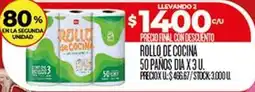 Supermercados DIA Dia - rollo de cocina oferta