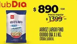 Supermercados DIA Dia - arroz largo fino 00000 dia oferta