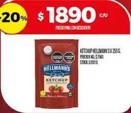 Supermercados DIA Hellmann's - ketchup oferta