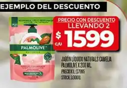 Supermercados DIA Palmolive - jabon liquido naturals camelia oferta