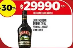 Supermercados DIA Baileys - licor fino cream baileys oferta