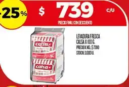 Supermercados DIA Calsa - levadura fresca oferta
