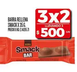 Supermercados DIA Smack bar oferta