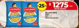 Supermercados DIA Lucchetti - fideos letritas / deditos oferta
