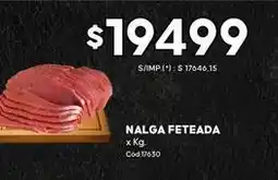 Diarco Nalga feteada x kg. cód:17630 oferta