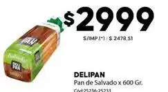 Diarco Pan de salvado x 600 gr oferta
