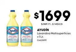 Diarco Lavandina multisuperficies x 1 lt. c	ext{ó}d.26011 oferta