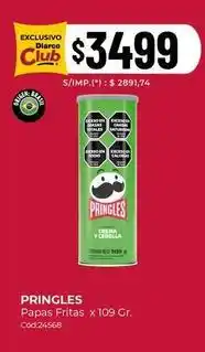 Diarco Pringles - papas fritas oferta
