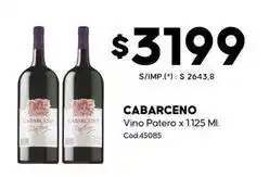 Diarco Cabarceno - vino patero x 1.125 ml. cod:45085 oferta