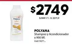 Diarco Polyana - shampoo y acondicionador x 900 ml oferta