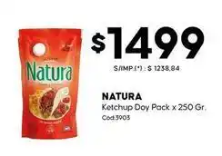 Diarco Natura - ketchup doy pack x 250 gr. cod 3903 oferta