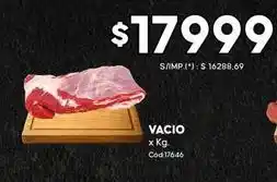 Diarco Vacio x kg. cód.17646 oferta