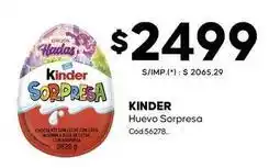 Diarco Kinder - huevo sorpresa cód:56278 oferta