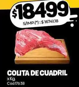 Diarco Colita de cuadril x kg. cód:17638 oferta