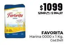 Diarco Favorita - harina 0000 x 1 kg oferta