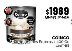 Diarco Coinco - champignones enteros oferta