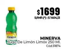 Diarco Minerva - jugo de limón limóx 250 ml. cód:31874 oferta